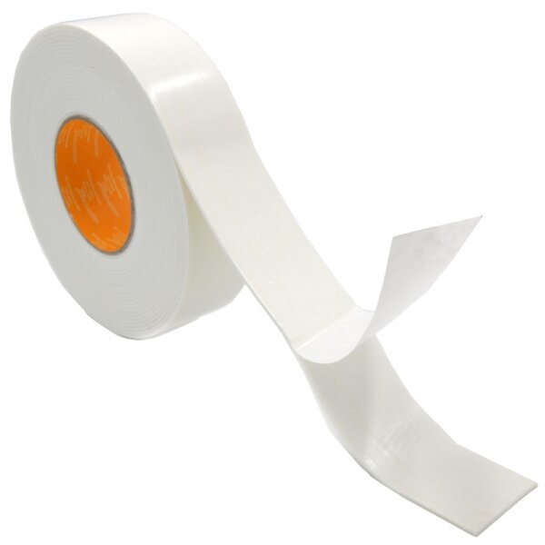 Double Sided Foam White Tape 48mmx10m Kalogiannis